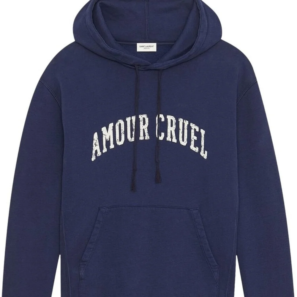 SAINT LAURENT Amour Cruel Hoodie YSL - Picture 1 of 4